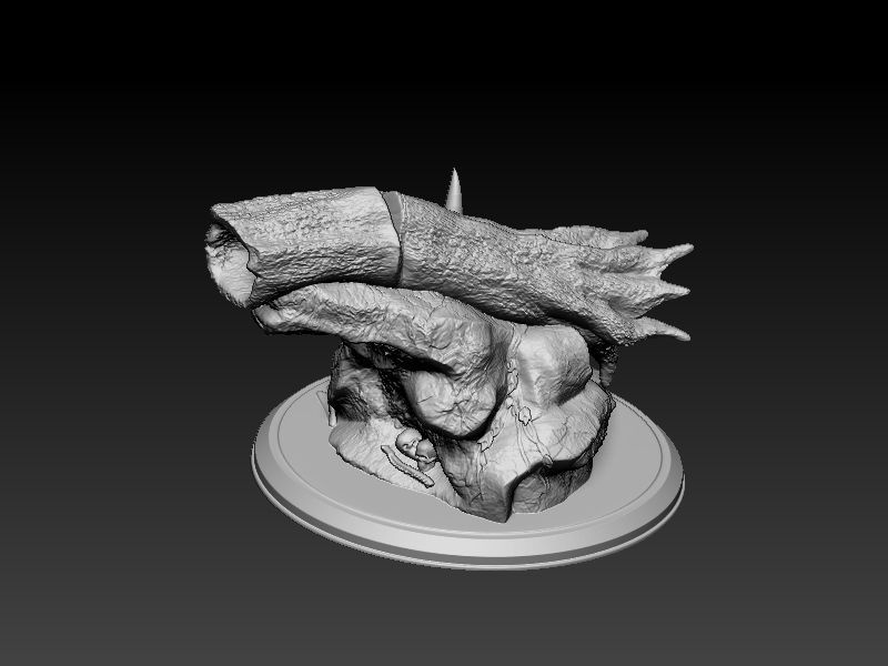 Ahsoka And The Rancor 3D Model 3D Printable CGTrader