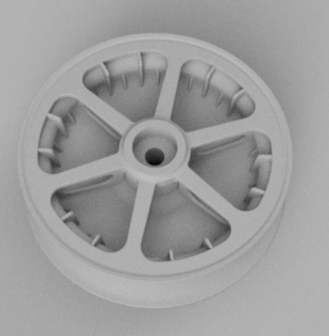 1-5th scale Messerschmitt BF-109 wheel - Early Version