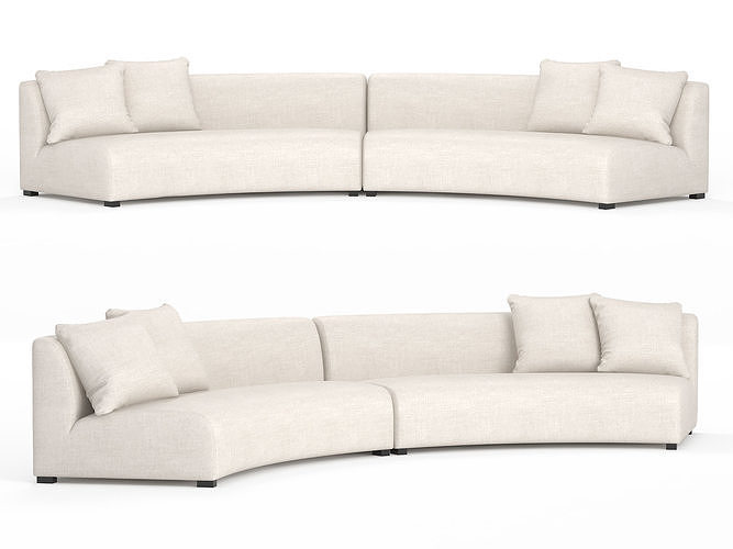 Cue Curve Sofa Cgtrader Cue Curve Sofa Cgtrader