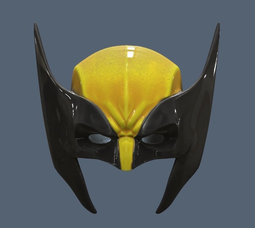 Wolverine Mask 3D model 3D printable | CGTrader
