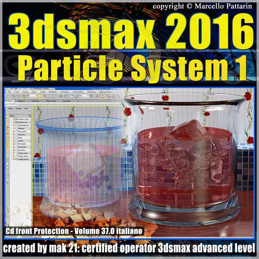037 3ds max 2016 Particle System 1 volume 37 cd front