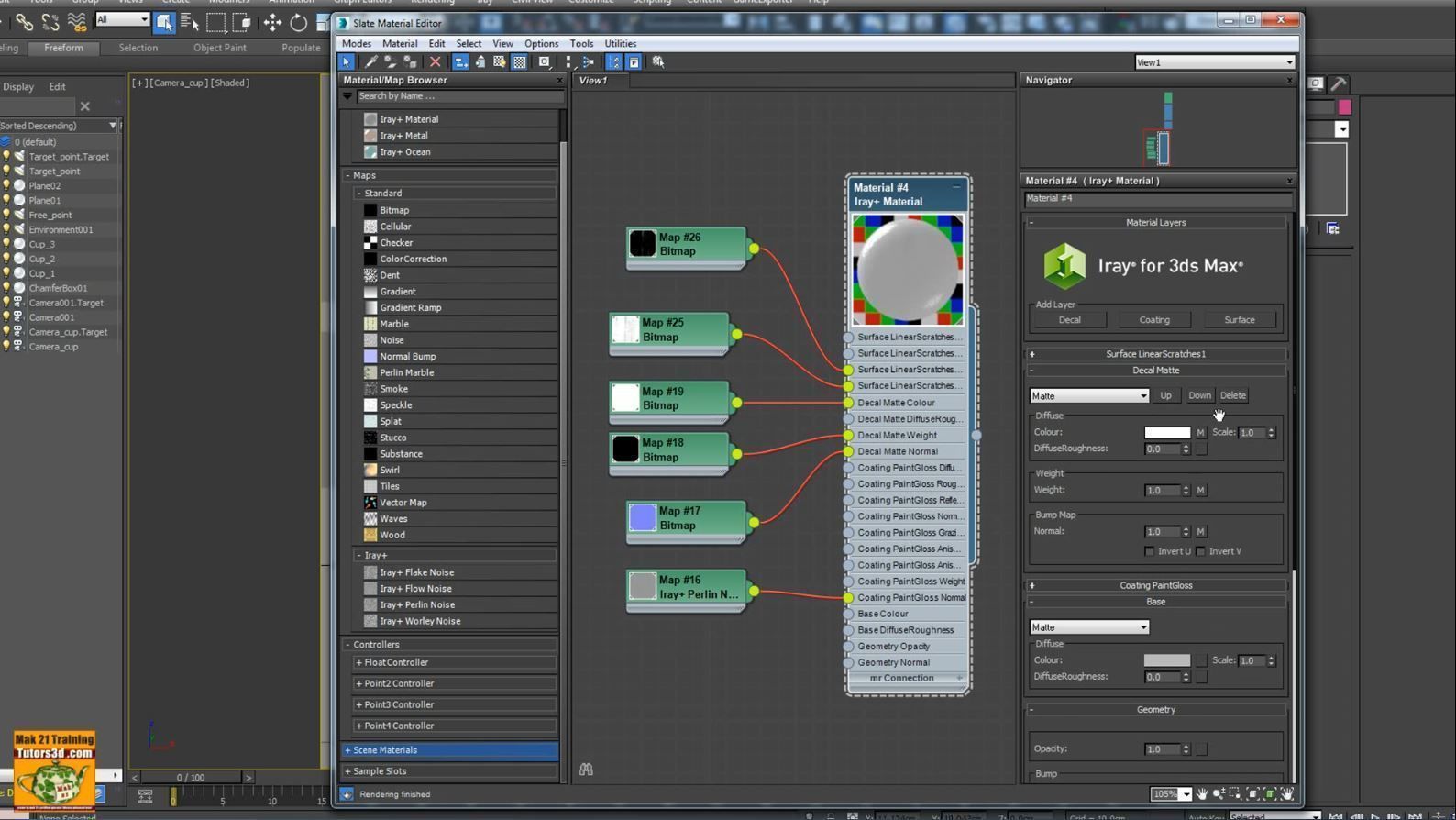 Iray piu in 3dsmax 2016 MDL Material Base Vol 2 Cd Front 3D model