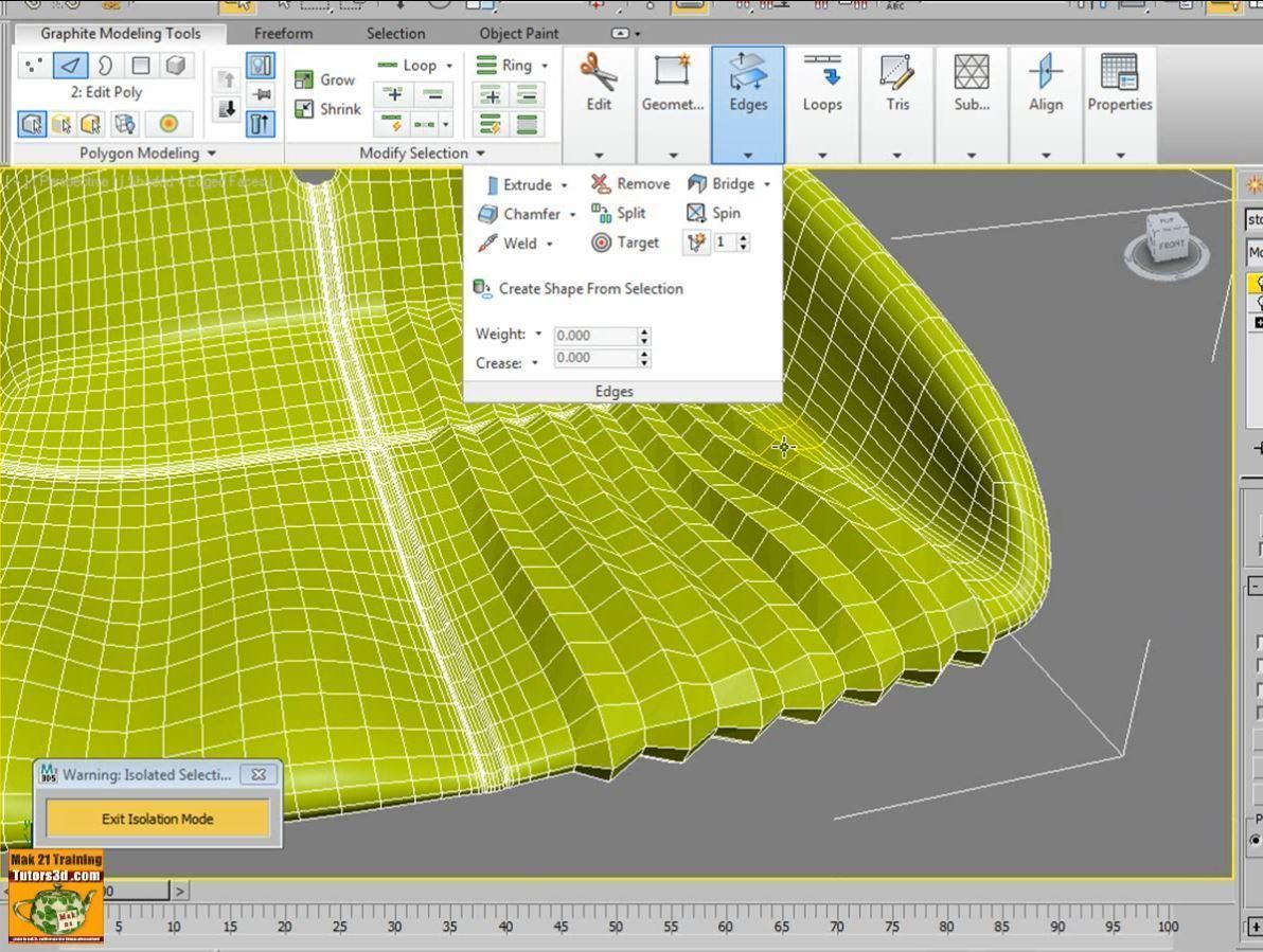 018 3ds max 2017 Graphite Modeling Tools1 vol 18 cd front 3D model