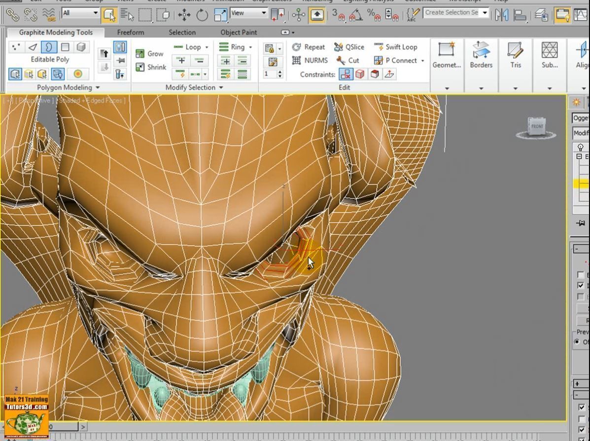 018 3ds max 2017 Graphite Modeling Tools1 vol 18 cd front 3D model