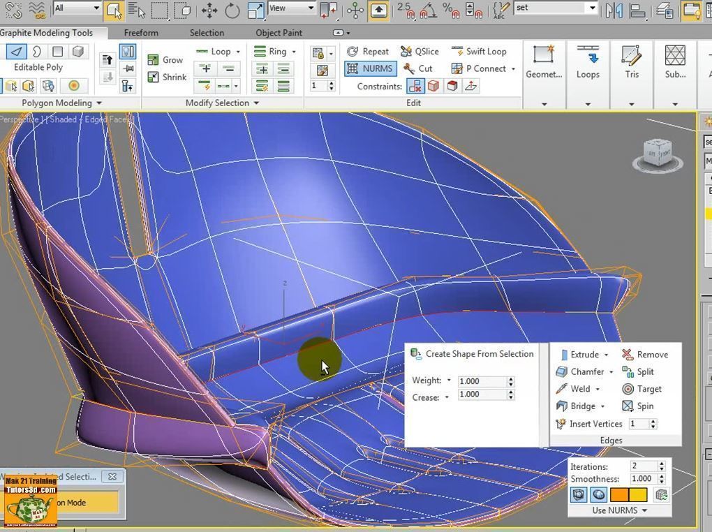 019 3ds max 2017 Graphite Modeling Tools 2 vol 19 cd front 3D model
