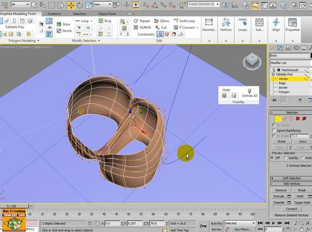 019 3ds max 2017 Graphite Modeling Tools 2 vol 19 cd front 3D model