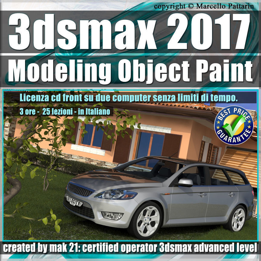021 3ds max 2017 Object Paint vol 21 Cd Front