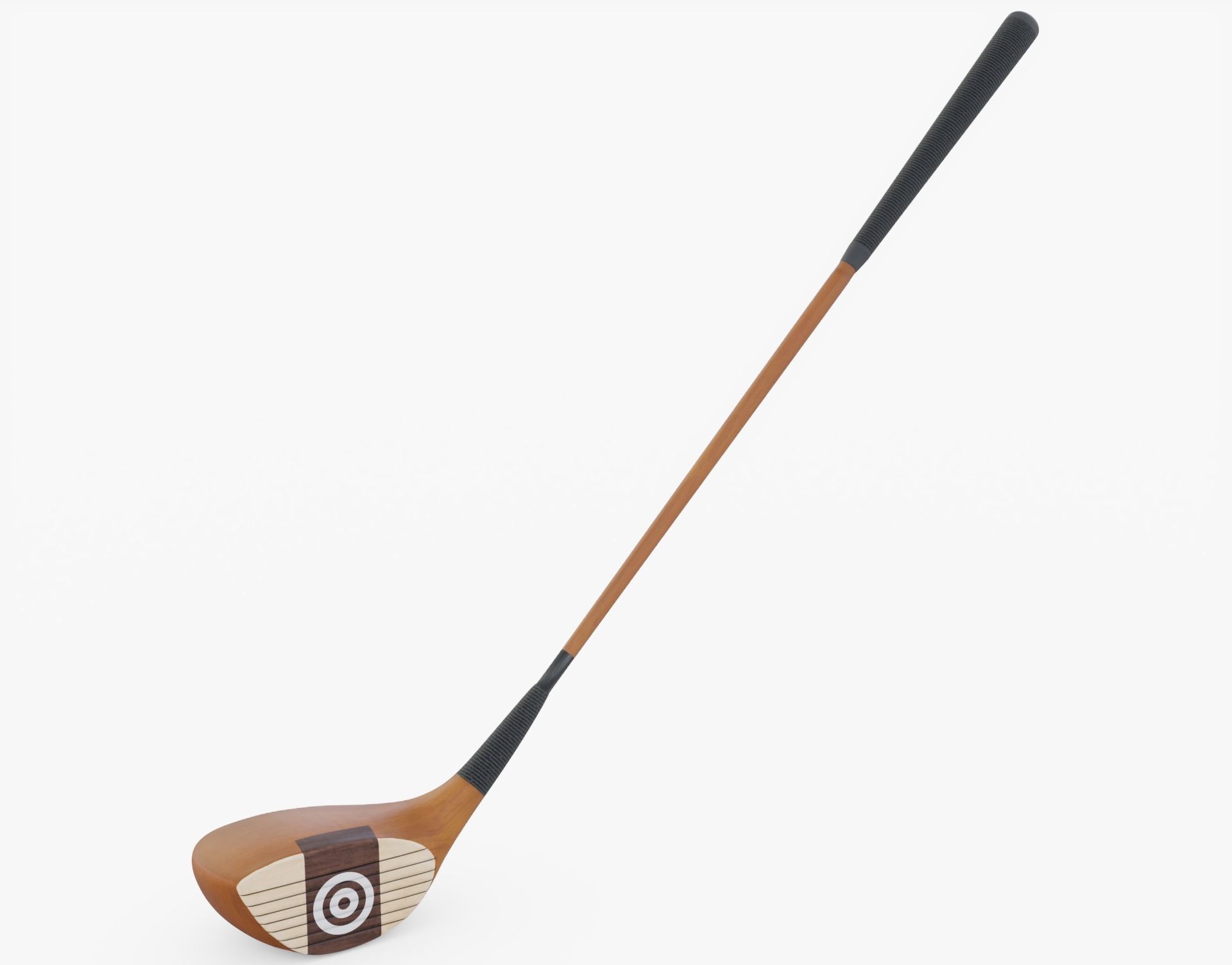 3D model Wooden Golf Club CGTrader