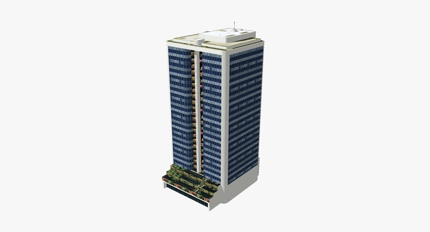 313 Adelaide Street Low-poly 3D model