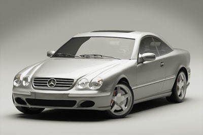Mercedes CL500 3D model