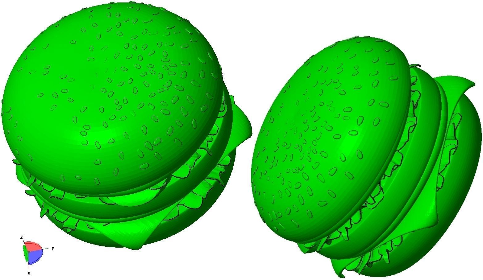 3D printable model Hamburger | CGTrader
