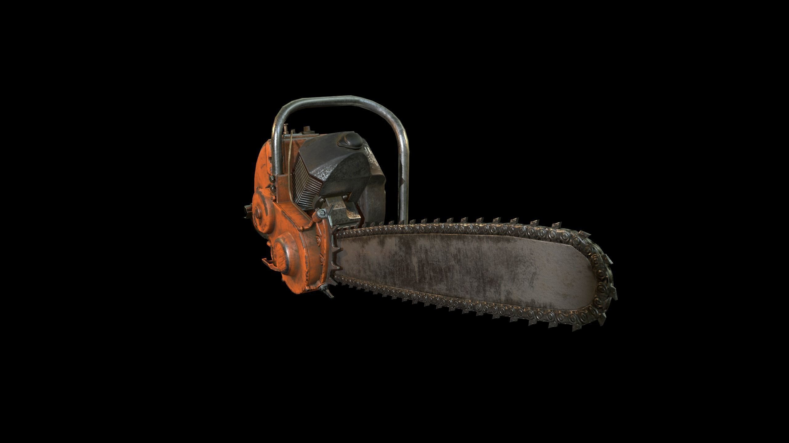 3D model Chainsaw VR / AR / lowpoly CGTrader