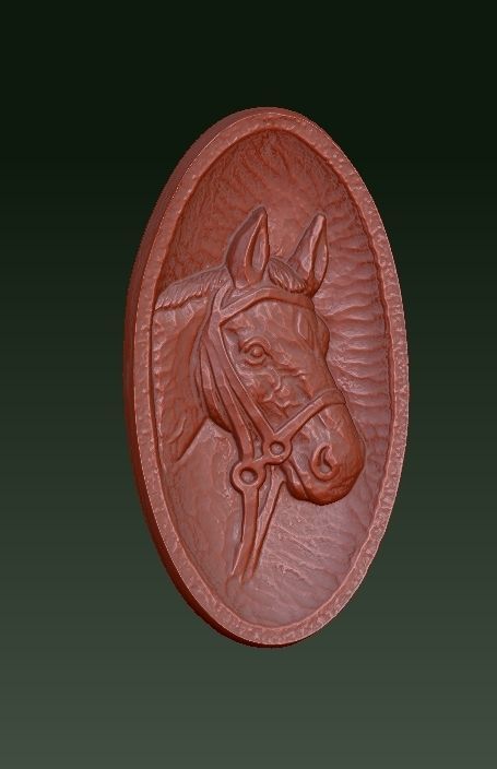 Horse Relief Plaque