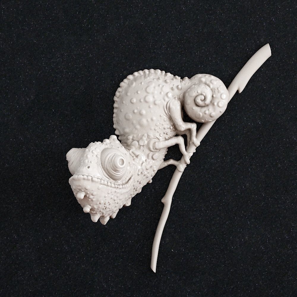 Chameleon 2 3d print model
