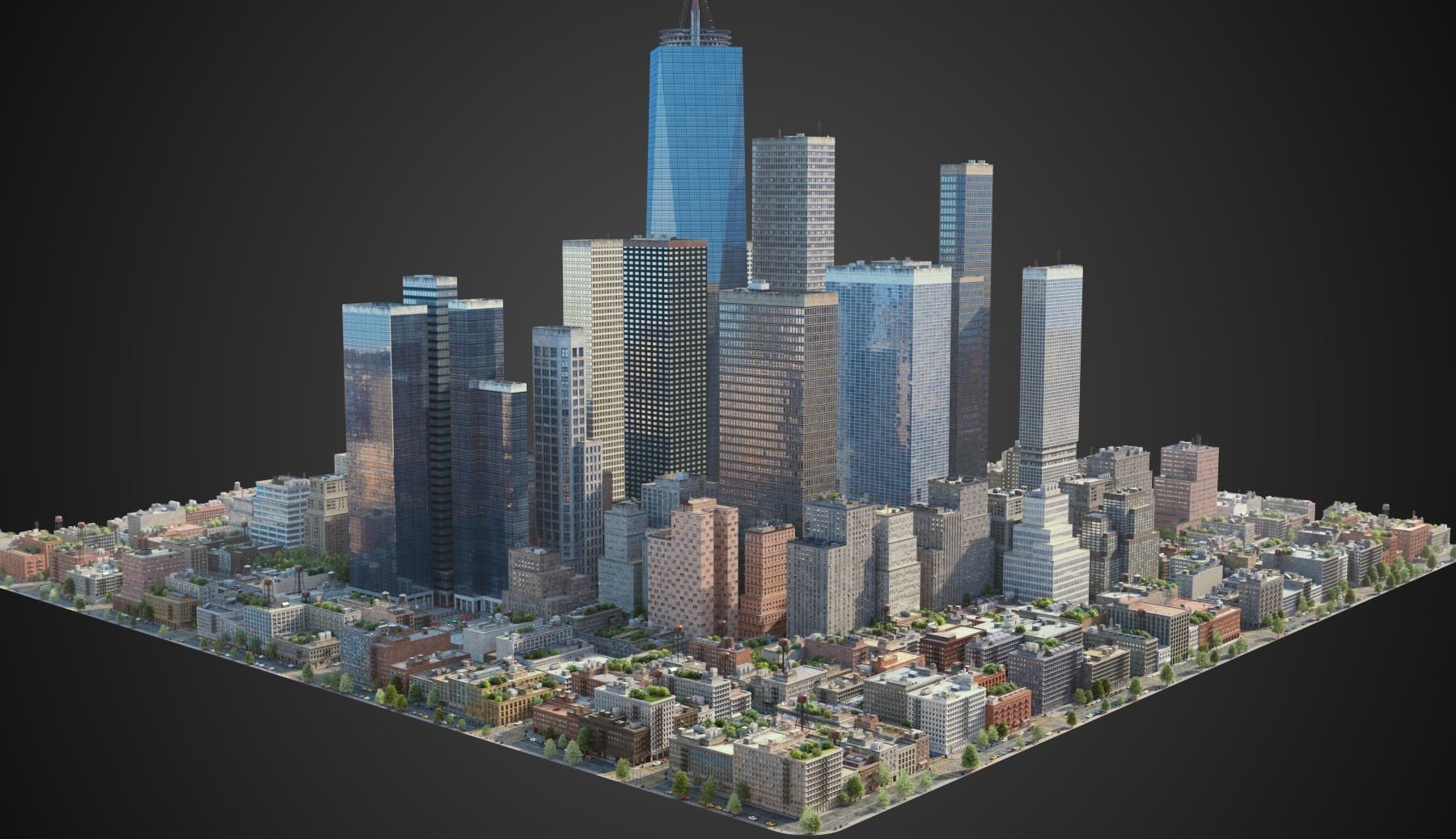 City S5 3D model | CGTrader