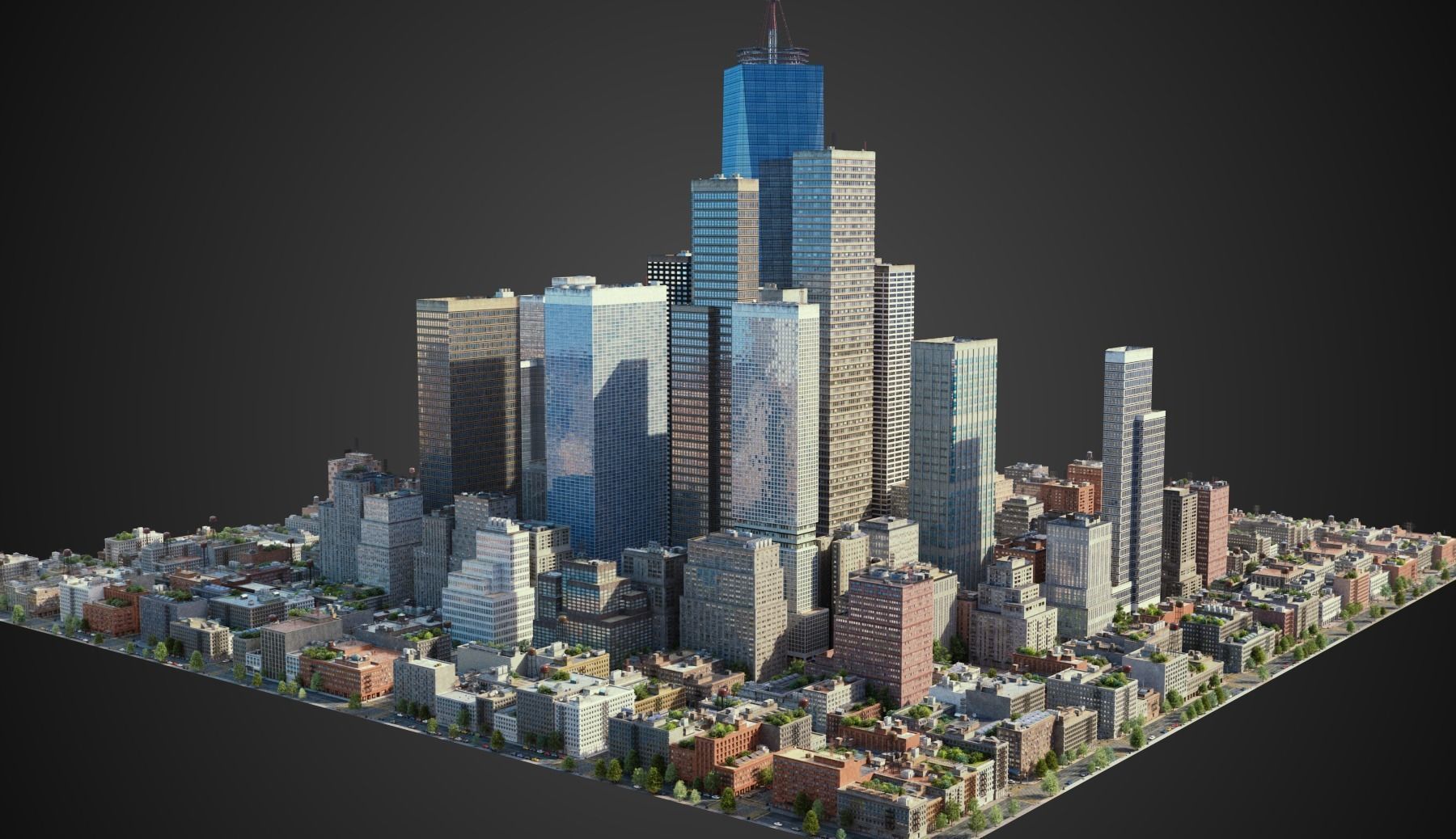 City S5 3D model | CGTrader