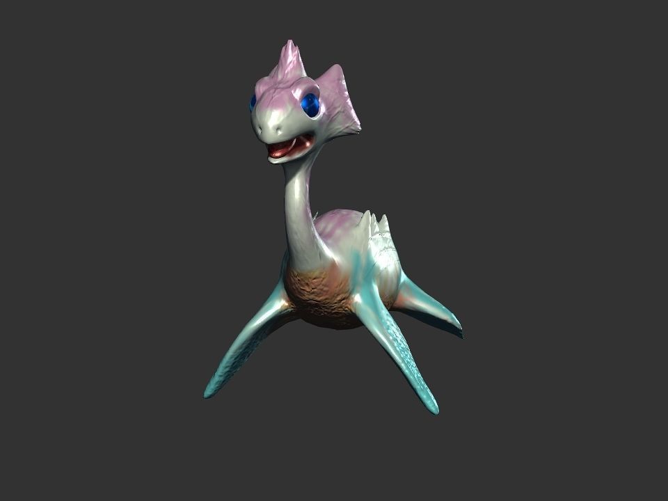 Spring the water wyvern