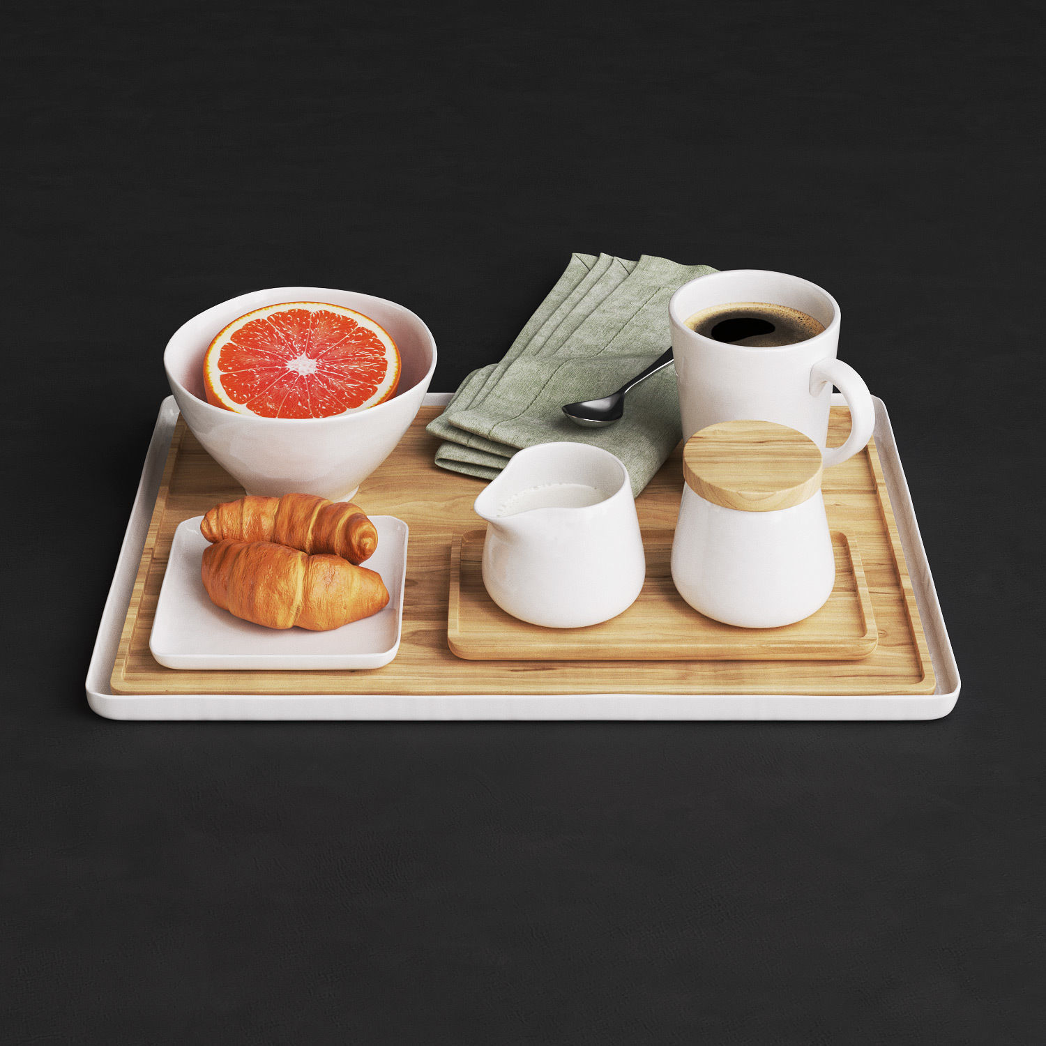 Merge Tray Coffee Set