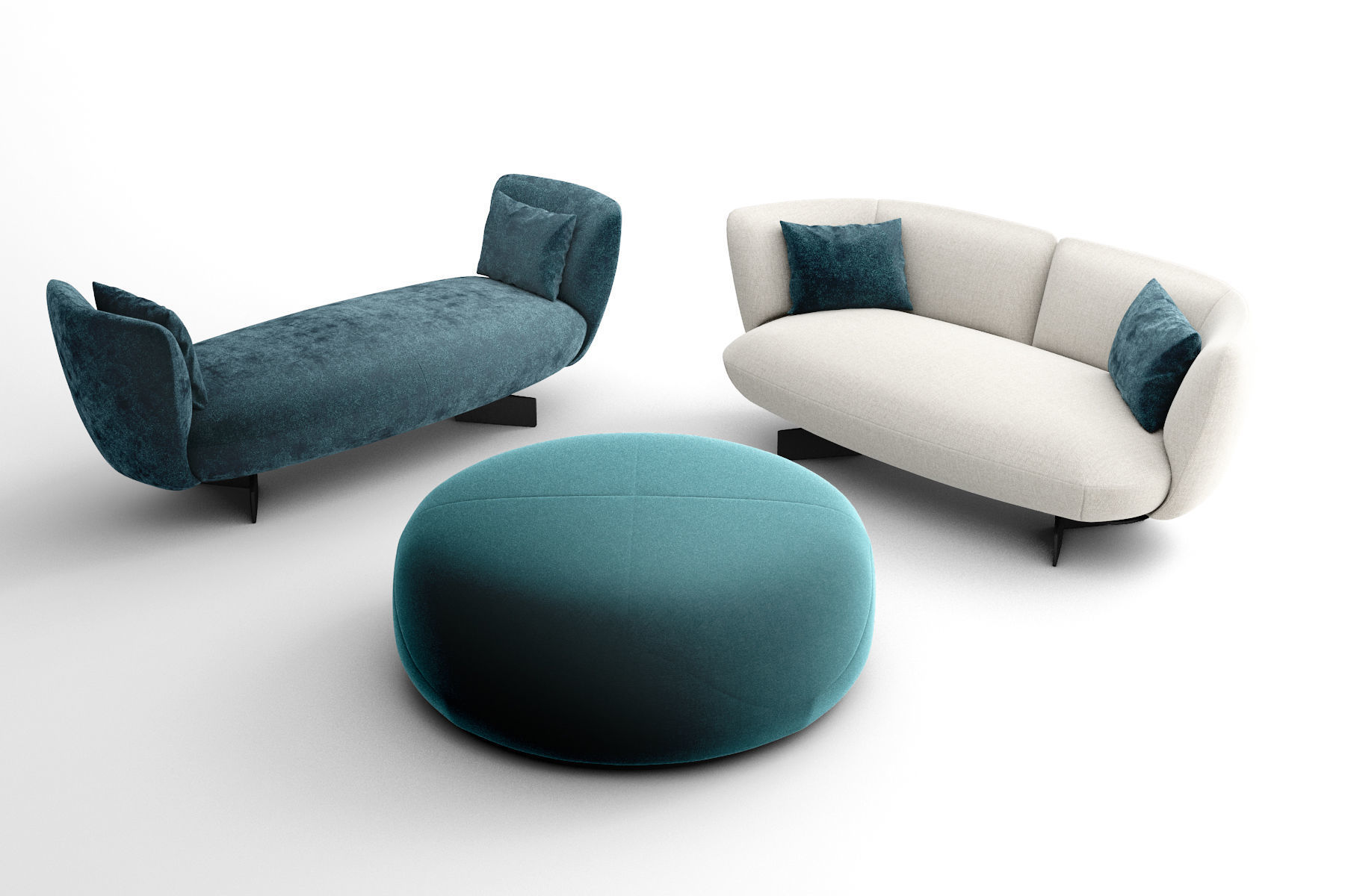 Giorgetti Galet Sofa And Daybed Model