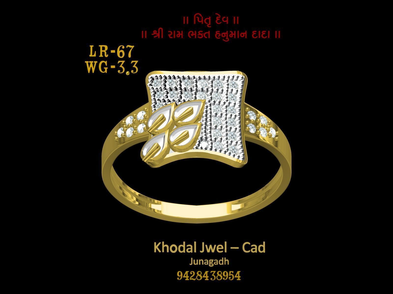 ladies ring 3D model