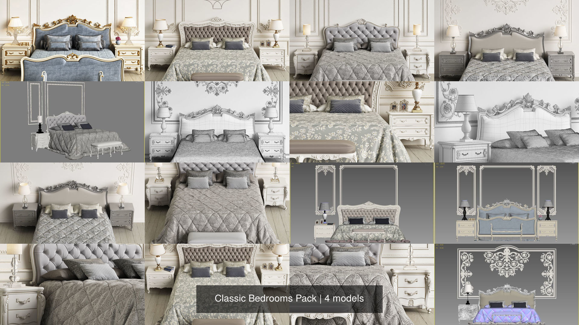 Free Bedroom 3d Models Cgtrader
