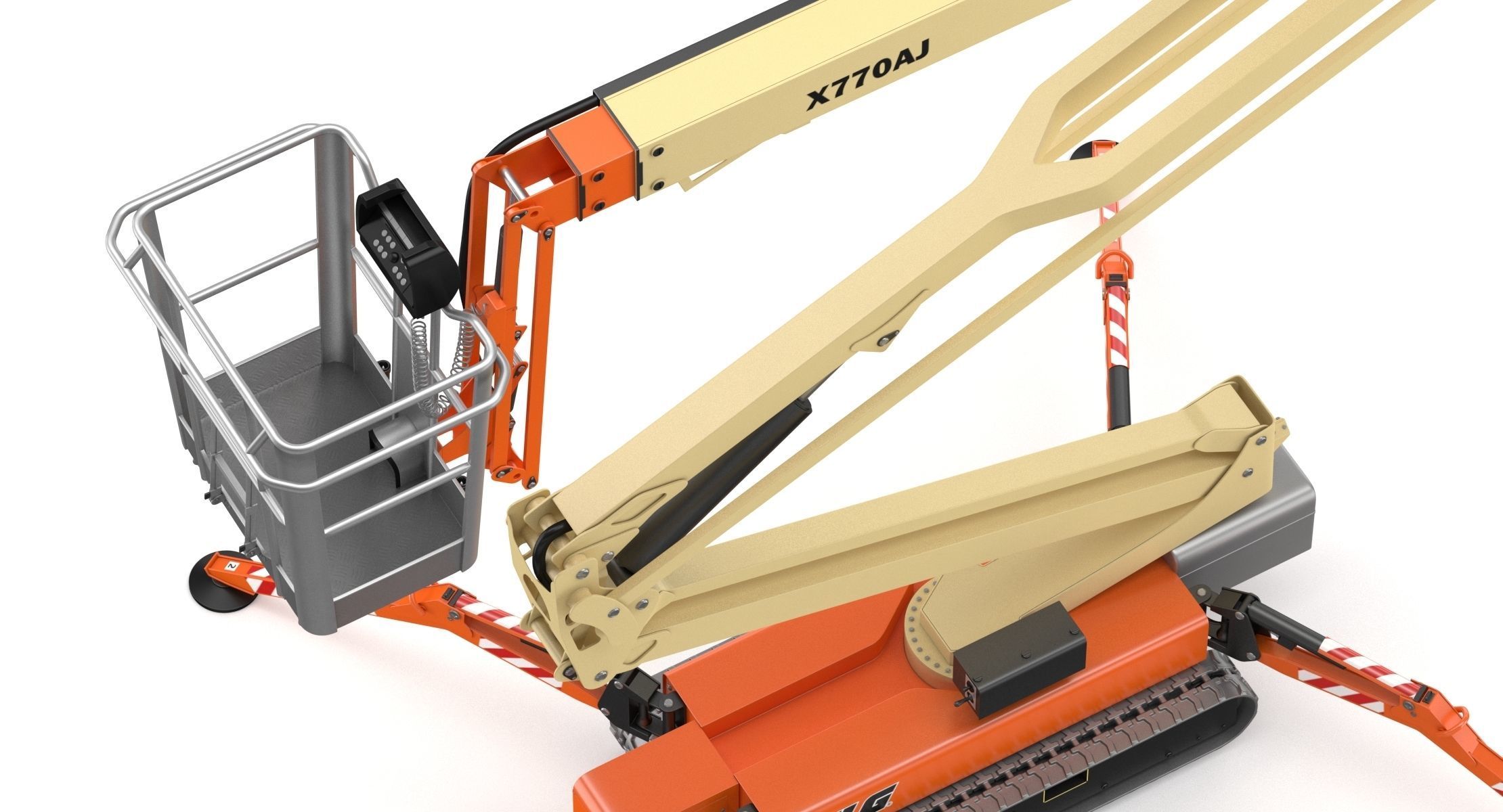 JLG X770AJ Compact Compact Crawker Boom 3D model CGTrader
