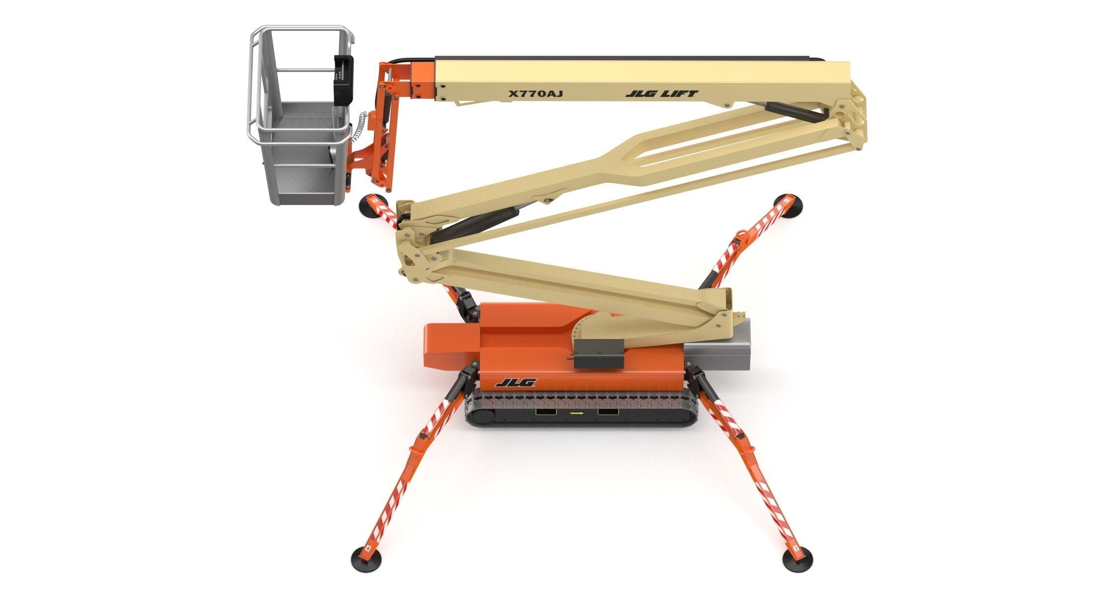 JLG X770AJ Compact Compact Crawker Boom 3D model CGTrader