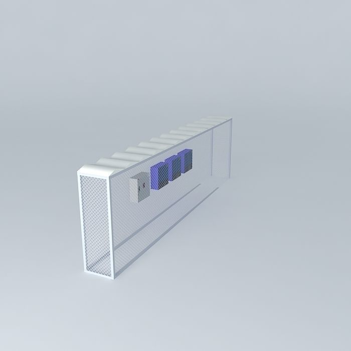 SMA 3 Converters cage Free 3D model