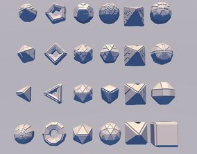 無料 立方体 3dモデル Cgtrader