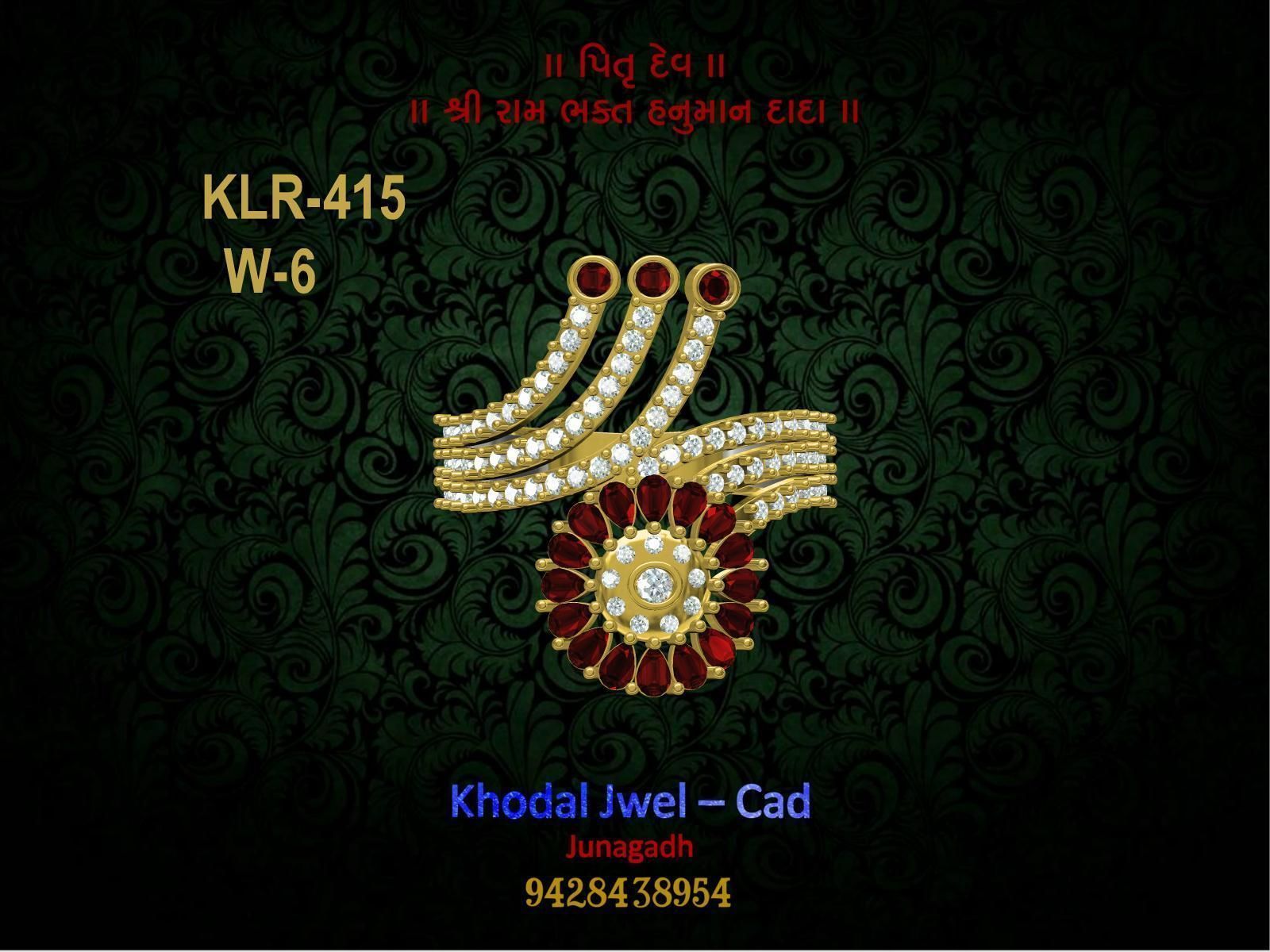 ladies ring 3D model
