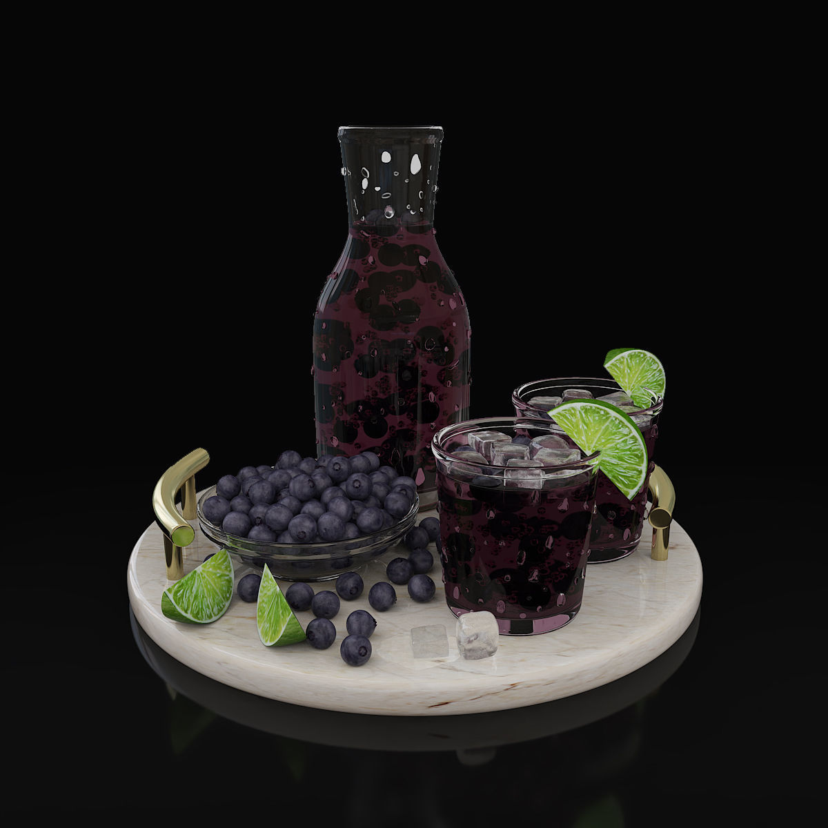 Blueberry juice