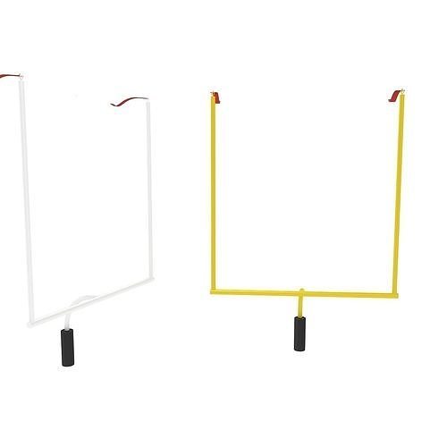 Football Uprights 3D model CGTrader