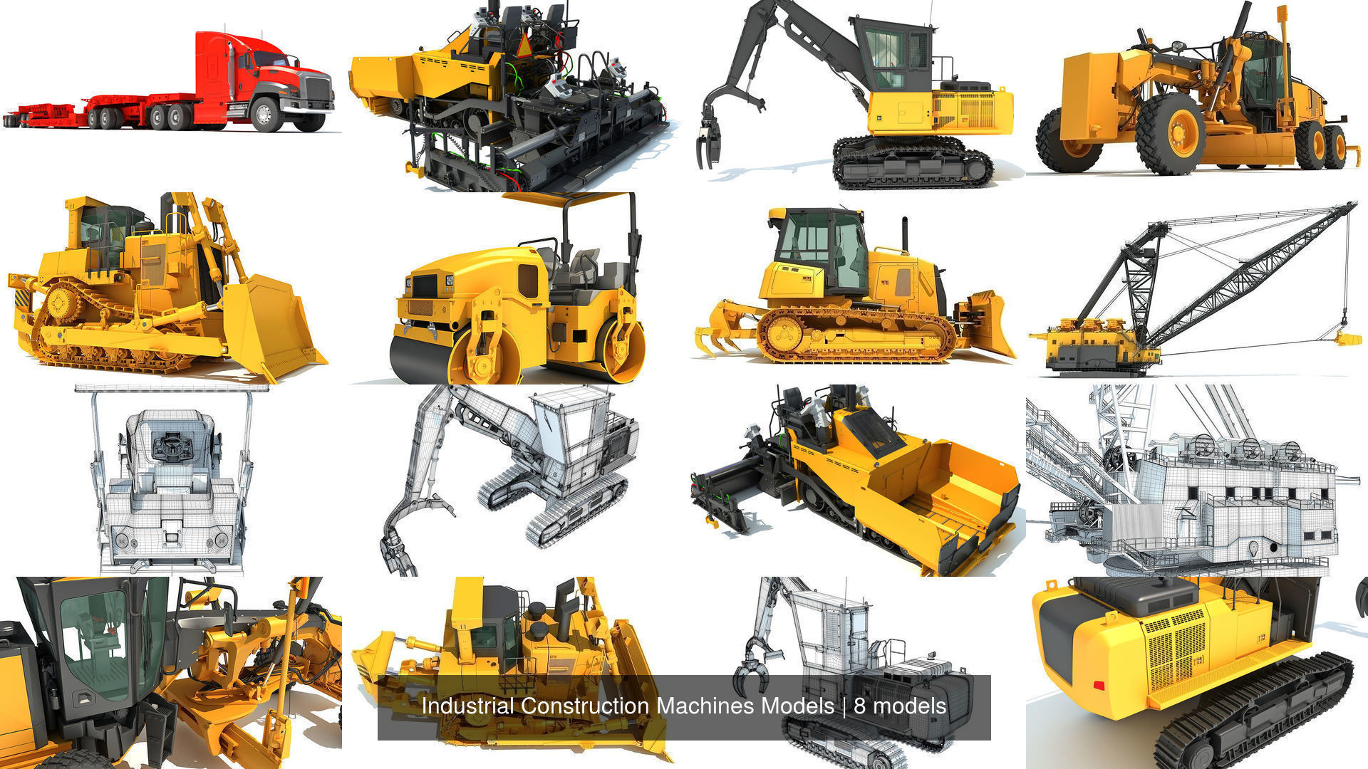Industrial Construction Machines Models