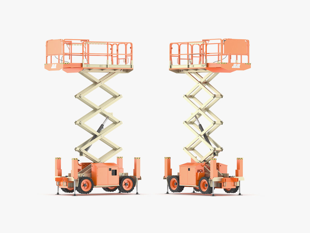 JLG Engine Powered Scissor Lift