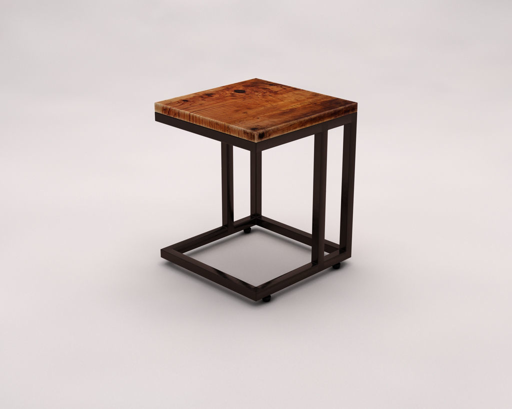 SIDE TABLE---Form in C 3D model rigged | CGTrader