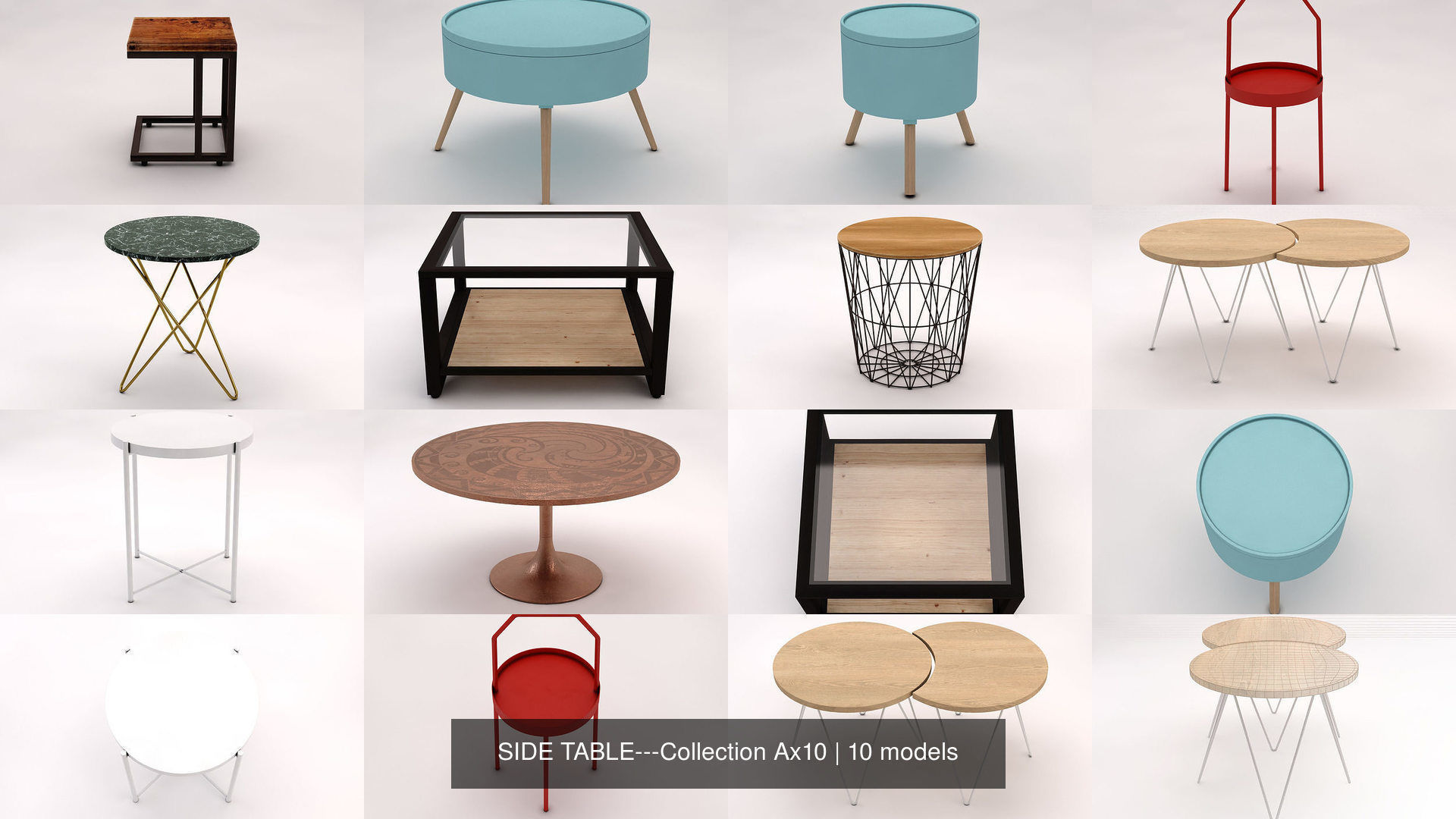 SIDE TABLE---Collection Ax10 