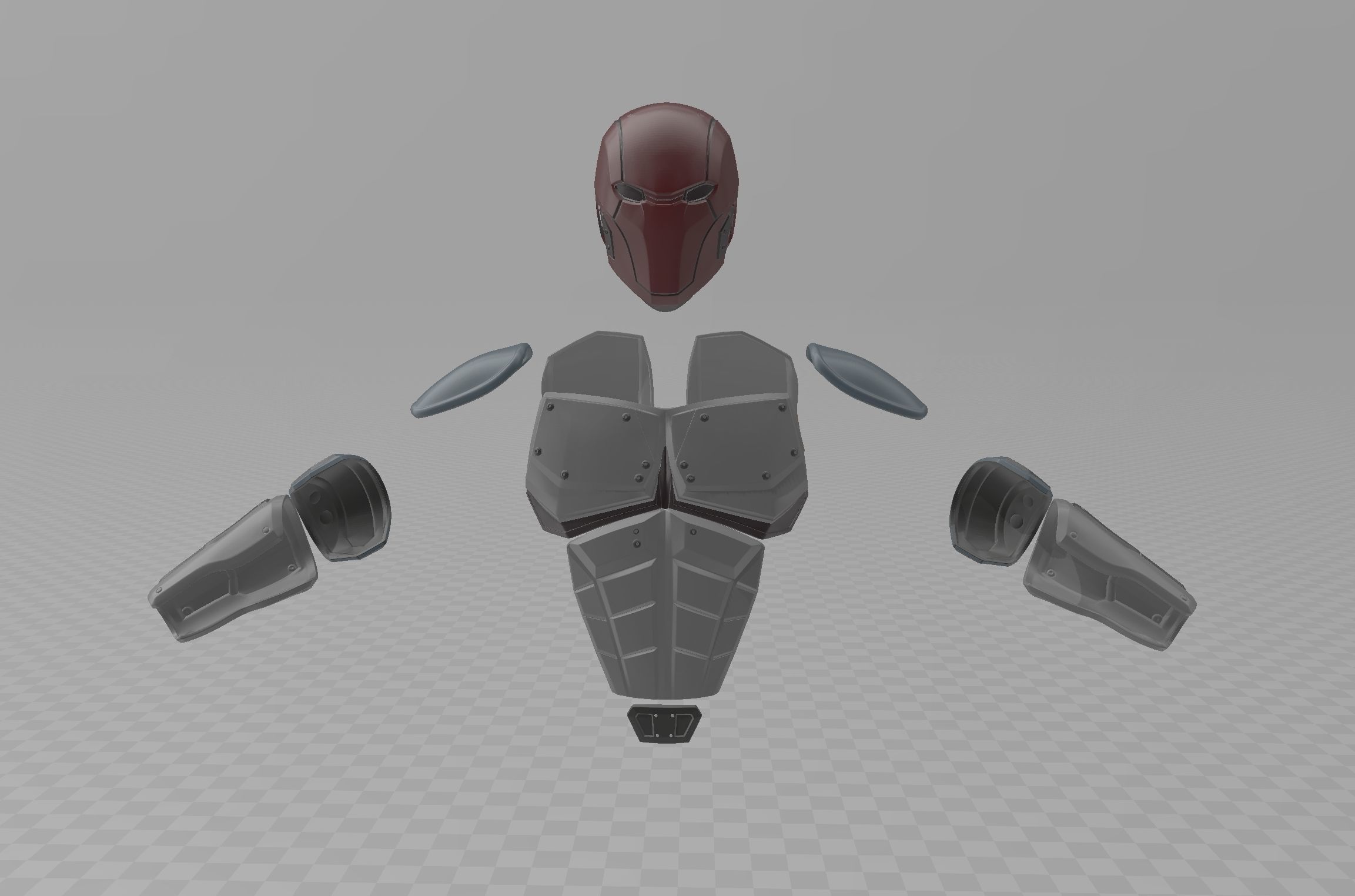 Batman Red Hood IJ2 Armor INJUSTICE 2