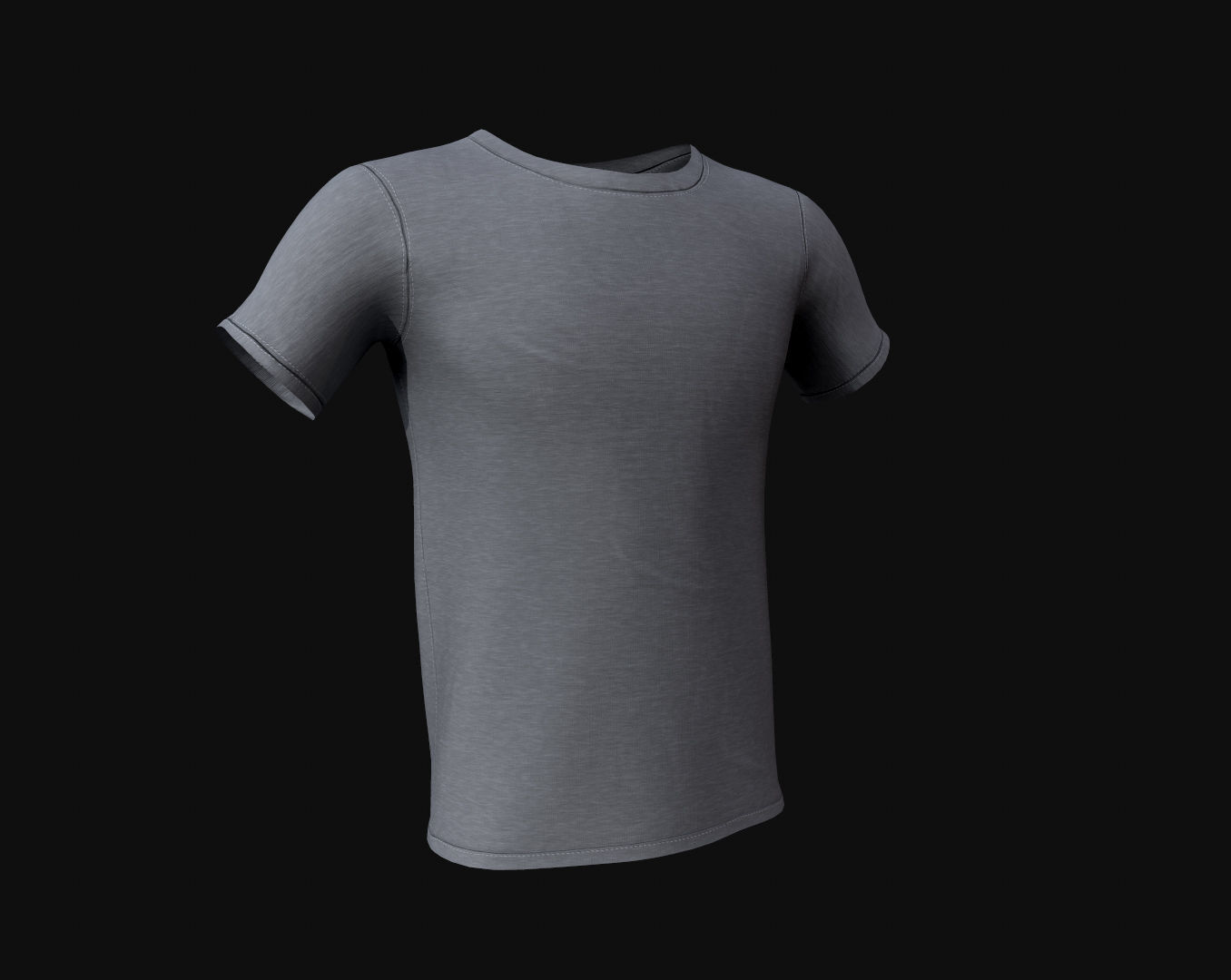 T-shirt low poly