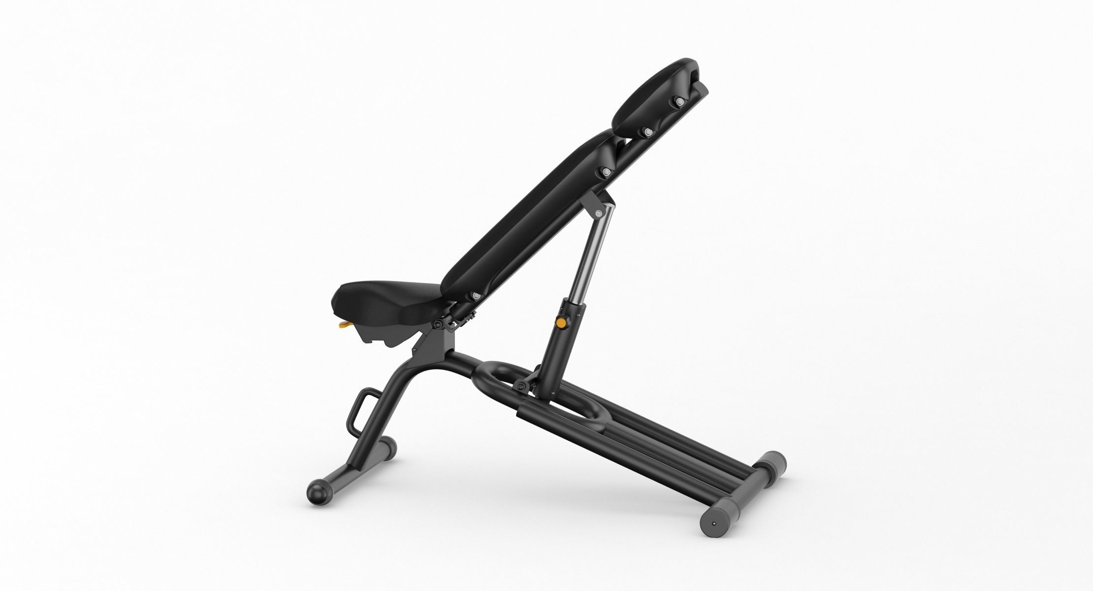 Technogym Adjustable Bench 3D model CGTrader