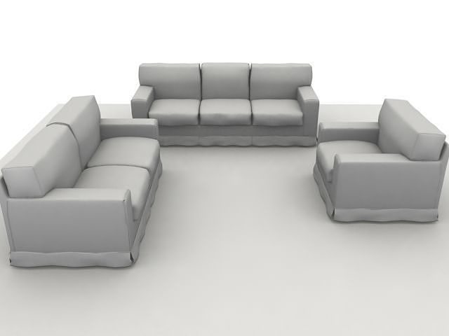 America Sofa Composition Scanline Model Collection