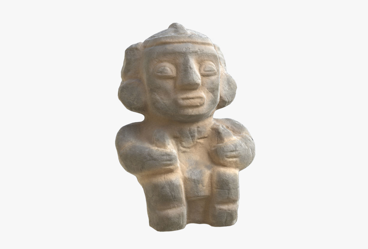 Stone Idol Sculpture
