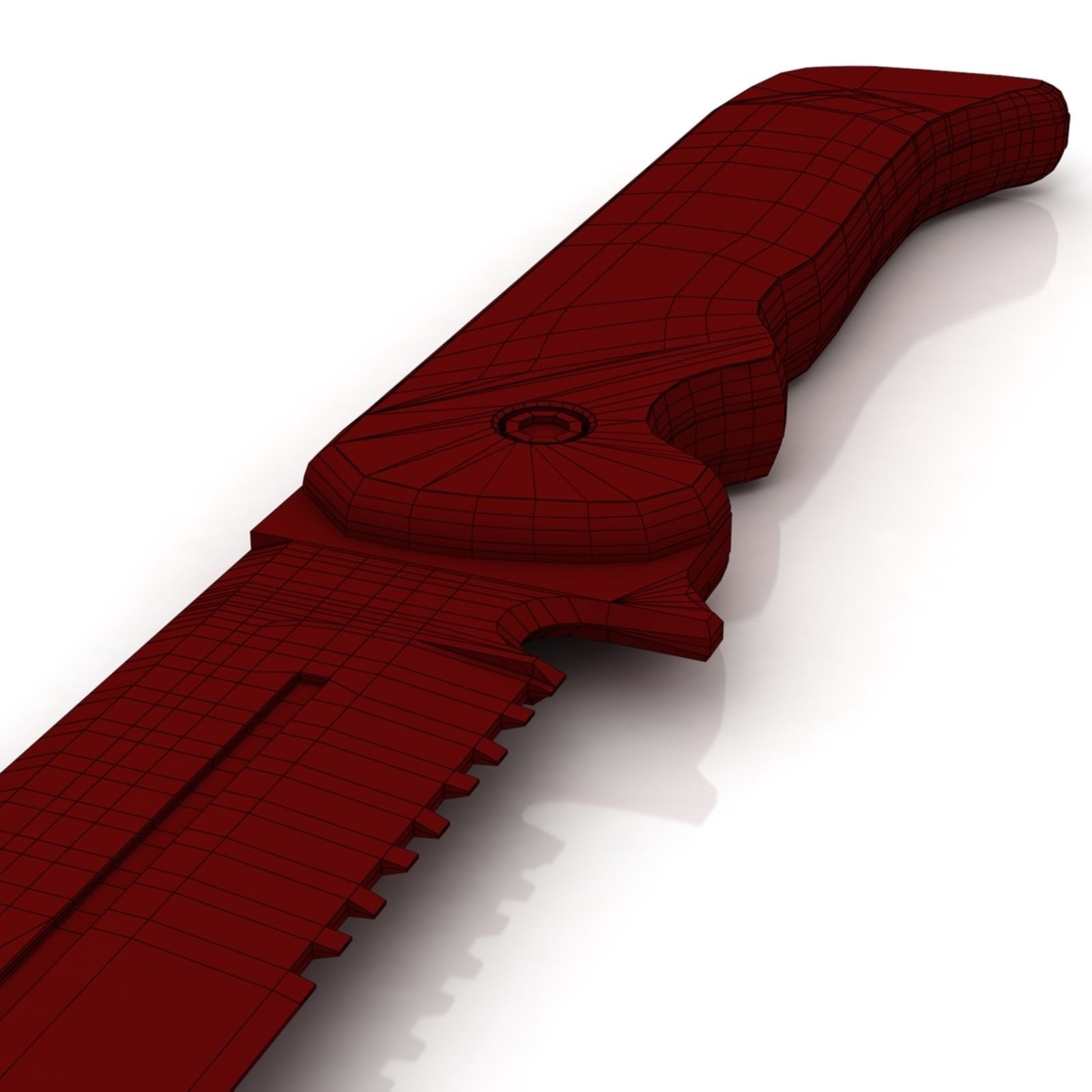3D model ACB90 Advanced Combat Blade VR / AR / lowpoly MAX