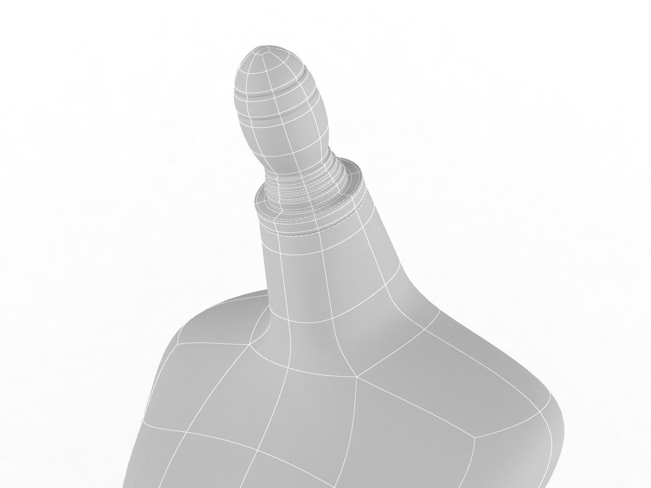 Classic Female Mannequin Form 3D model CGTrader