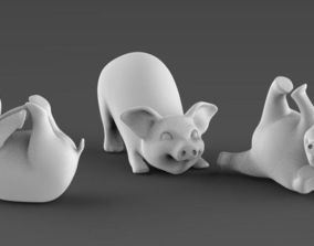 Free Pig 3D Printing Models | CGTrader