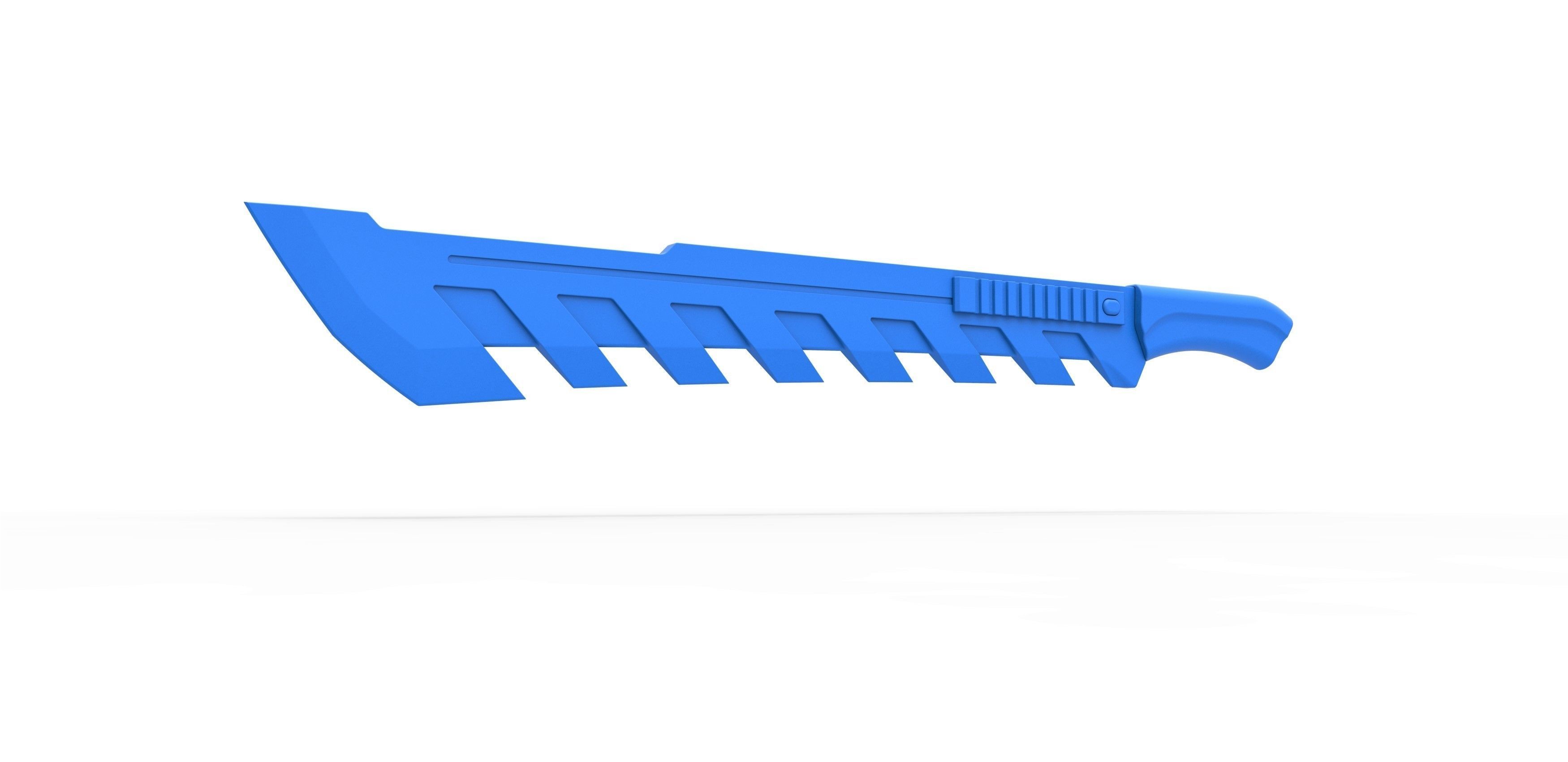 Machete from the movie Machete Kills 2013 3D model 3D printable CGTrader