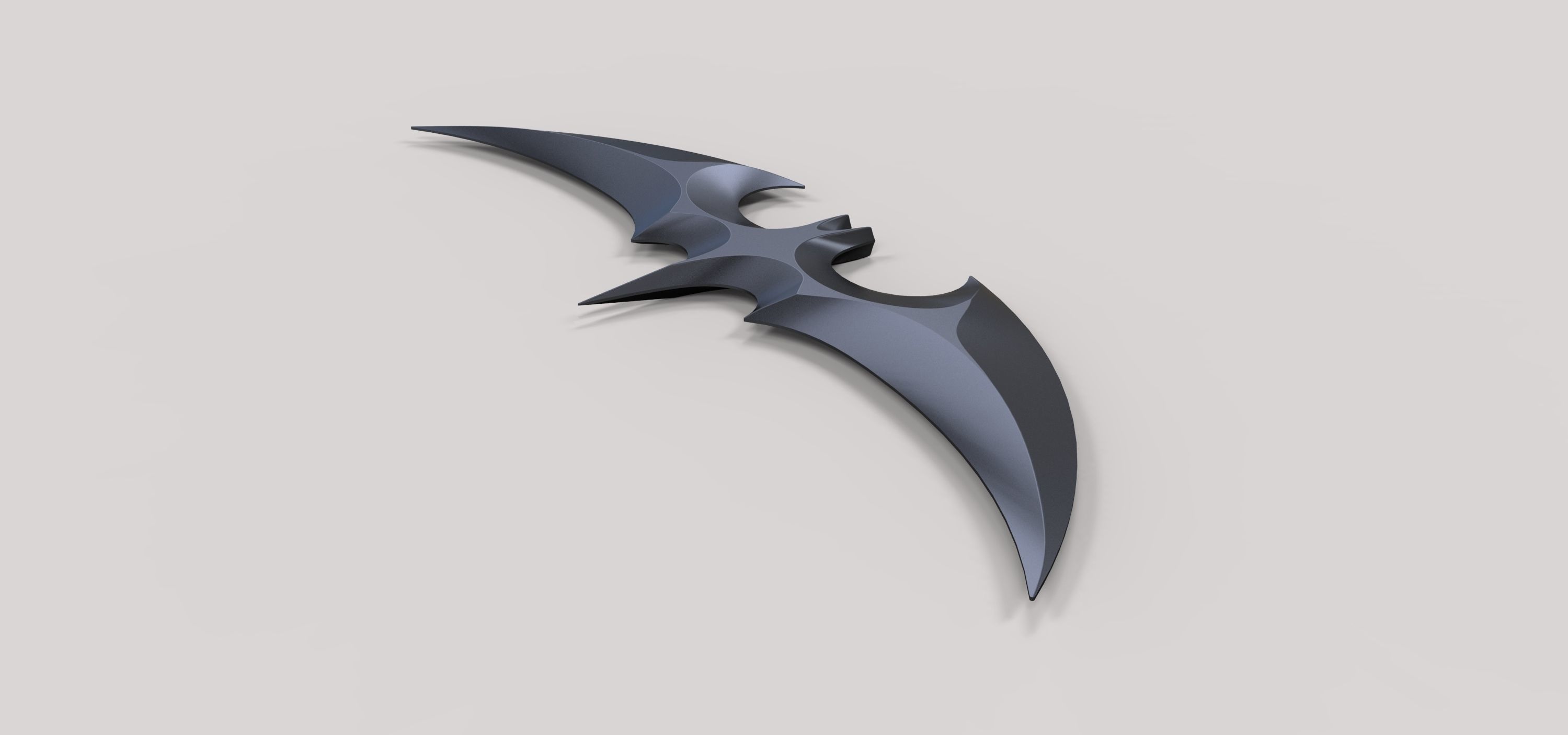 Batarang version 5 3D model | CGTrader