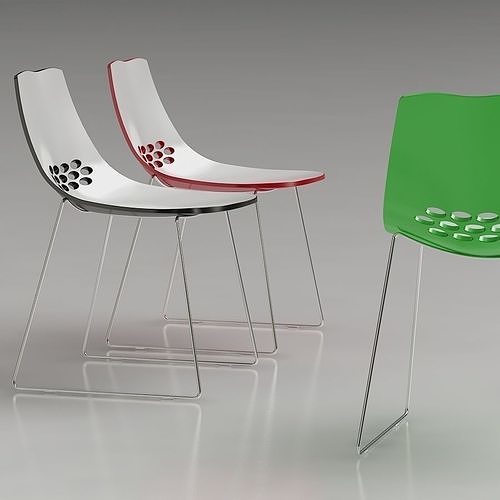 Calligaris Jam Chair 3D model CGTrader