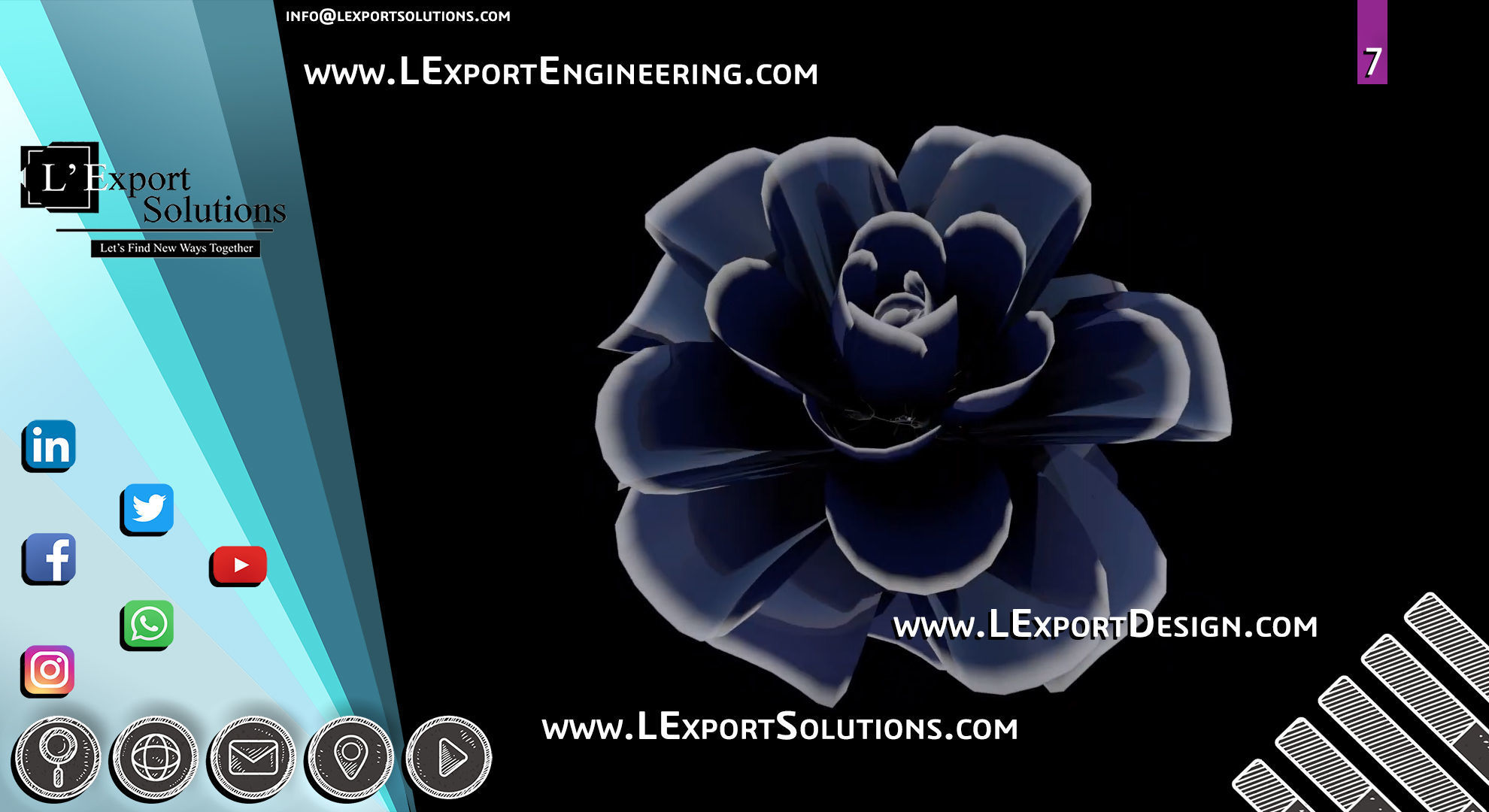 Infinite Blooming Flower Animation Cinema 4D LExport Solutions
