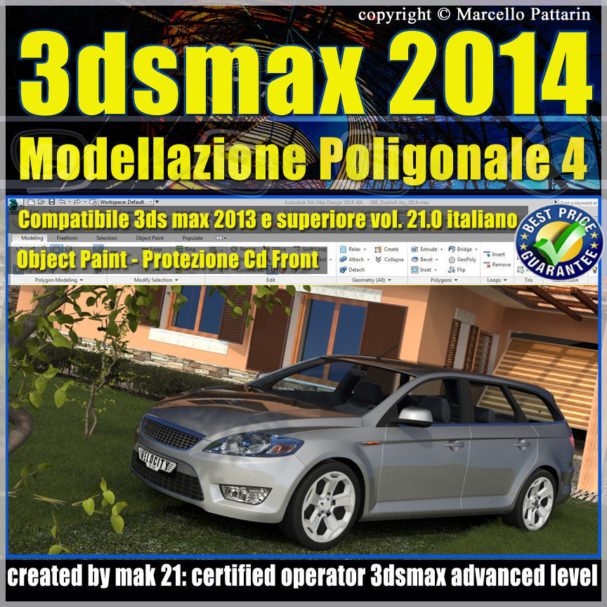 3ds max 2014 Object Paint vol 21 cd front
