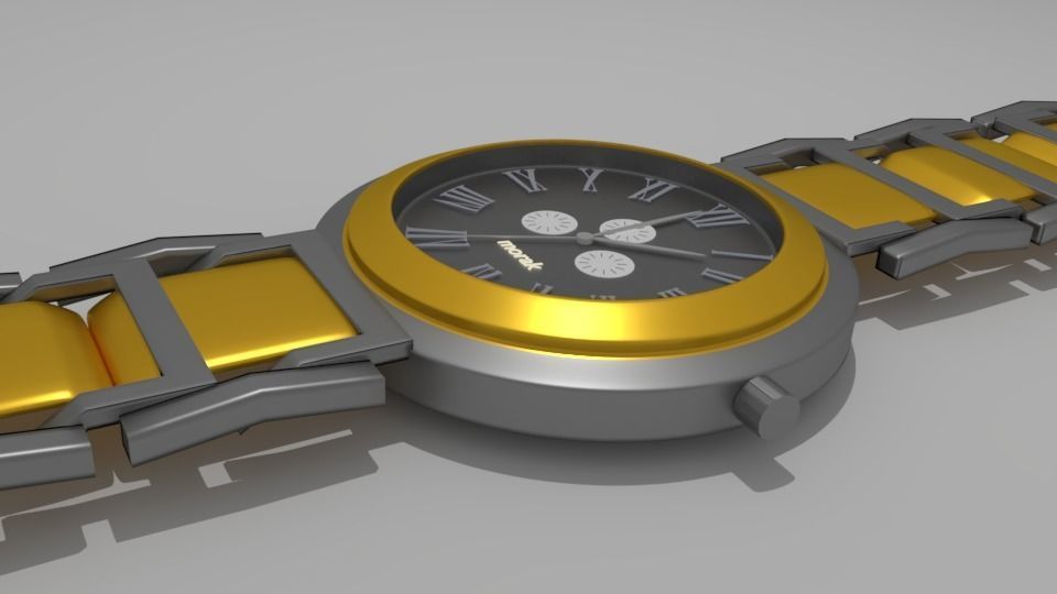wrist watch 3D model